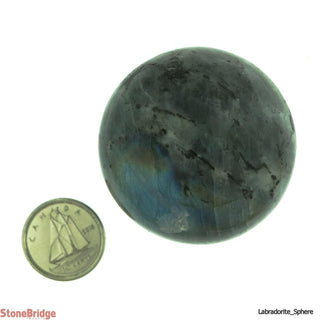 Labradorite A Sphere - Extra Small #1 - 1 1/2"    from The Rock Space