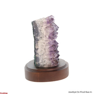 Amethyst On Wood Base #1    from The Rock Space