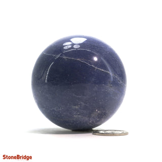 Blue Aventurine Sphere - Extra Small #2 - 1 3/4"    from The Rock Space