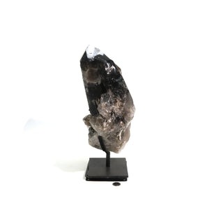 Smoky Quartz Cluster on Iron Stand U#43    from The Rock Space