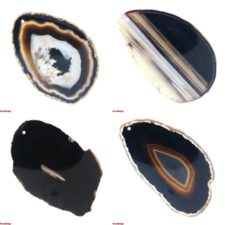 Agate Slices Drilled - 2" to 3"    from The Rock Space