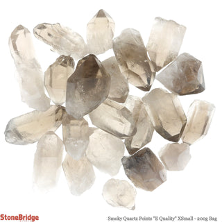 Smoky Quartz Points A XSmall - 500g Bag    from The Rock Space