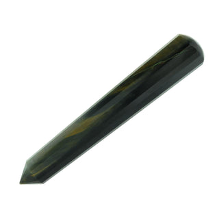 Tiger's Eye Pointed Massage Wand - Small #3 - 3 1/2" to 4 1/2"    from The Rock Space