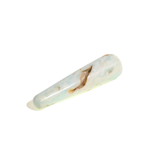 Blue Calcite Rounded Massage Wand - Jumbo #2 - 4 1/2" to 5 1/2"    from The Rock Space