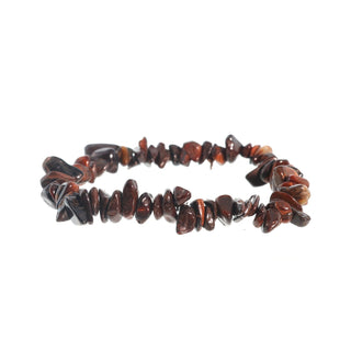 Tiger's Eye Red Bead Bracelet Chip from The Rock Space