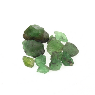 Tsavorite Rough Crystal Chips - Extra Small from The Rock Space