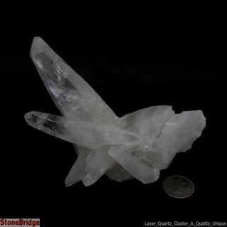 Laser Quartz Cluster U#16 - 4 1/4"    from The Rock Space