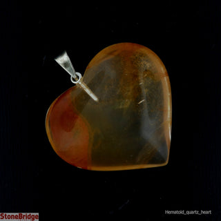 Hematoid Heart Pendant    from The Rock Space