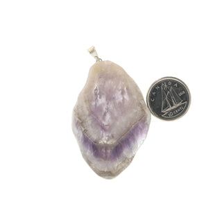 Amethyst Chevron Slice Pendant    from The Rock Space