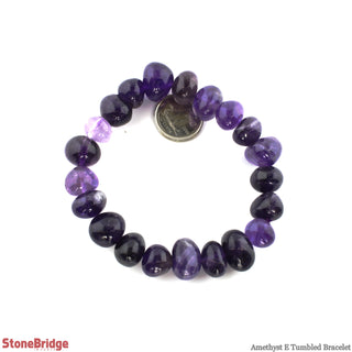 Amethyst E Tumbled Bracelets from The Rock Space