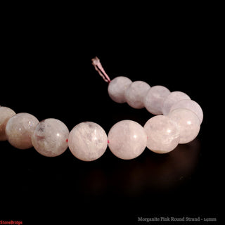 Pink Morganite Bead Strand
