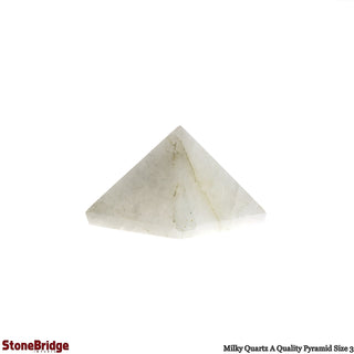 Milky Quartz A Pyramid MD2    from The Rock Space