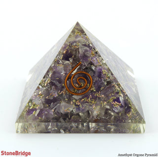 Amethyst Orgone Pyramid - Small    from Stonebridge Imports