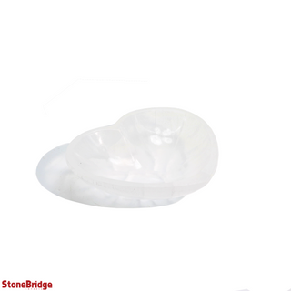 Selenite Bowl - Heart from The Rock Space