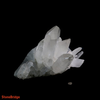 Lemurian Quartz Cluster U#3 - Super Clear - 19lb - 12" from The Rock Space