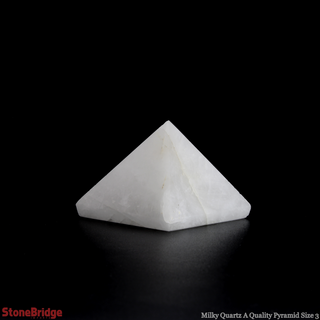 Milky Quartz A Pyramid MD2    from The Rock Space