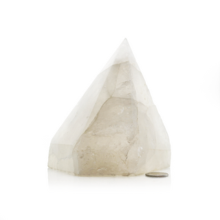 White Quartz Cut Base, Polished Point Tower #7    from The Rock Space