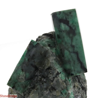 Polished Emerald on Matrix - U7    from The Rock Space