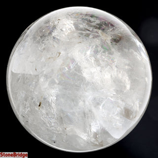 Clear Quartz A Sphere - Large #6 - 3 1/2"    from The Rock Space