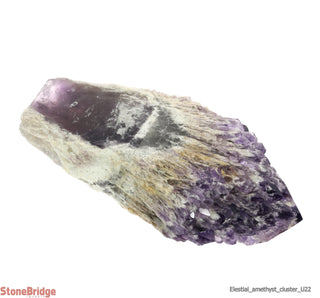 Amethyst Elestial Quartz Cluster U#22 - 12 3/4"    from Stonebridge Imports