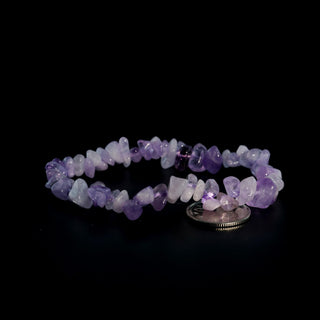 Amethyst Bead Bracelet