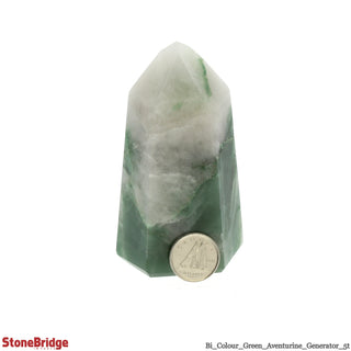 Bi-Green Aventurine Generator #5 Tall    from The Rock Space