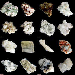 Zeolite Crystal Clusters - Box of 18    from The Rock Space