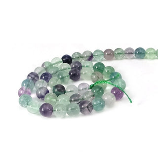 Fluorite - Round Strand 15" - 4mm    from Stonebridge Imports