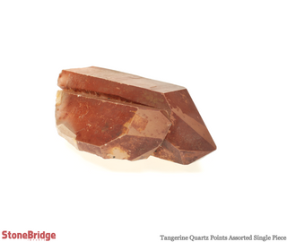 Tangerine Quartz Point - Assorted - Single Piece    from The Rock Space