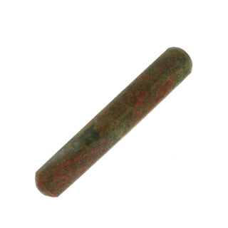 Unakite Round Pointed Massage Wand - Large #2 - 3 1/2" to 4 1/2"    from The Rock Space