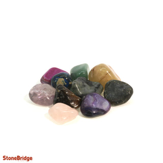 Mixed Tumbled Stones (CONTAINS DYED AGATE) from The Rock Space