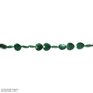 Malachite - Heart 1Strand 6" - 15mm    from The Rock Space