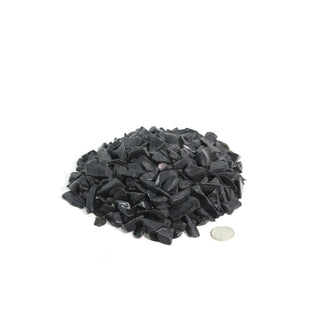 Obsidian Black Tumbled Stones - Semi Polished