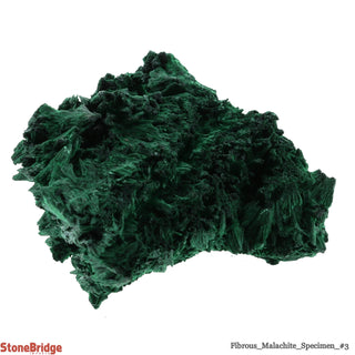 Fibrous Malachite Crystal #3 - 100g to 150g    from The Rock Space