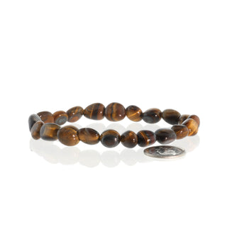 Tiger's Eye Gold Tumbled Bracelets    from The Rock Space