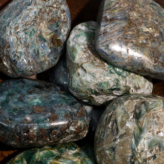 Kyanite Green Tumbled Stones    from The Rock Space