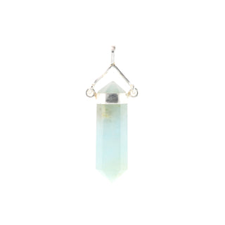 Aquamarine Double Terminated - Swivel Silver Pendant from The Rock Space