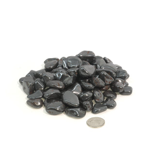 Hematite Tumbled Stones - Mini from The Rock Space