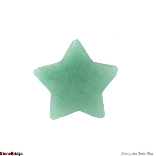 Green Aventurine Star Shape Polished Stones    from The Rock Space