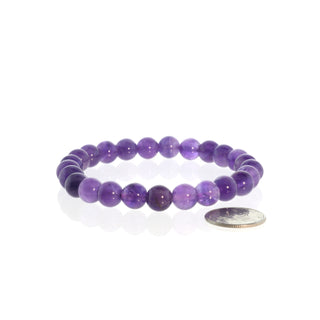 Amethyst Bead Bracelet