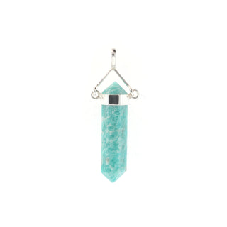 Amazonite Double Terminated Swivel Pendant    from The Rock Space