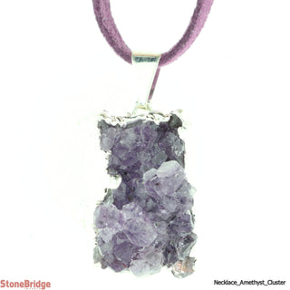 Amethyst Cluster Necklace    from The Rock Space