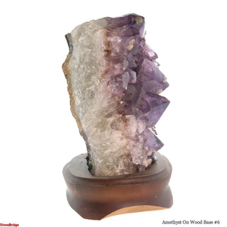 Amethyst On Wood Base #6    from The Rock Space