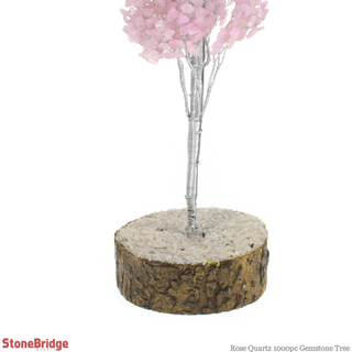 Quartz (Rose Coloured) - 1000pc Gemstone Tree    from The Rock Space