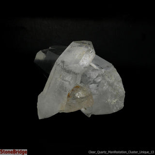 Clear Quartz Manifestation Cluster U#13 - 5 1/4"    from The Rock Space