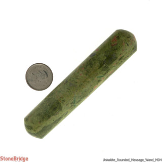 Unakite Round Pointed Massage Wand - Medium #2 - 3" to 4"    from Stonebridge Imports