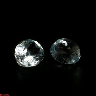 Aquamarine Gemstone - Oval Cut - Set of 2    from Stonebridge Imports