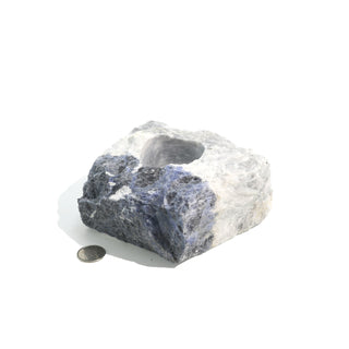 Sodalite Rough Candle Holder    from The Rock Space