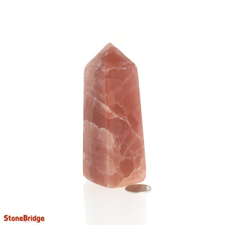 Calcite Rose Obelisk #5 Tall    from The Rock Space