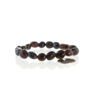 Tiger's Eye Red Tumbled Bracelets    from The Rock Space